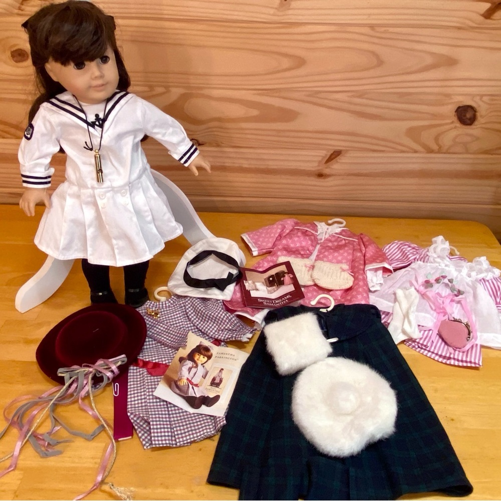 Samantha American Girl Doll with Additional Outfits